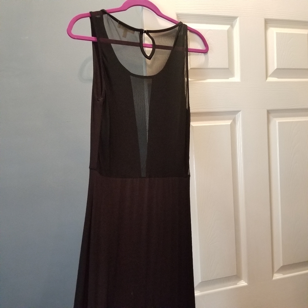 Sheer maxi dress